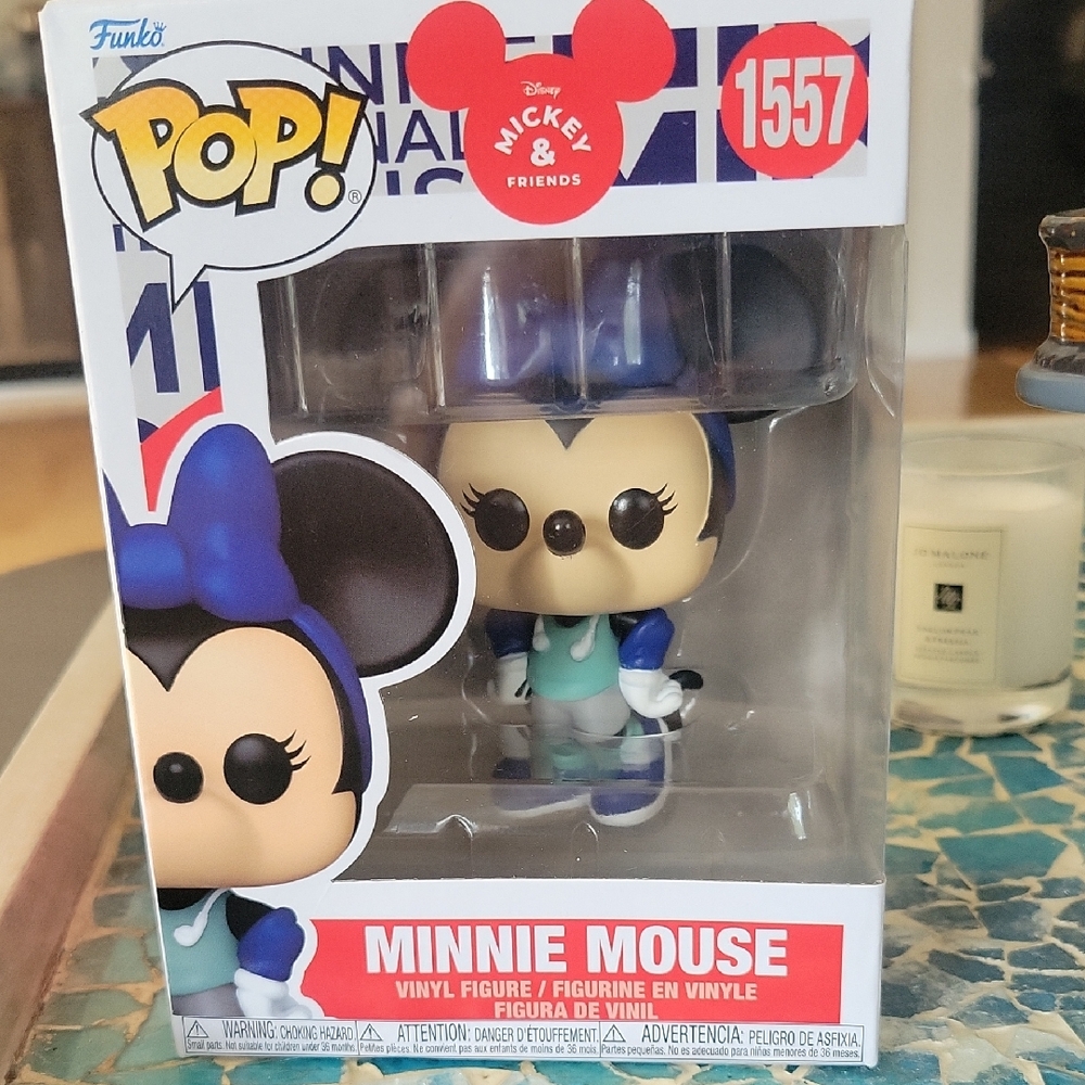 Funko Minnie Mouse Vinyl Figure in Blue and White #1557